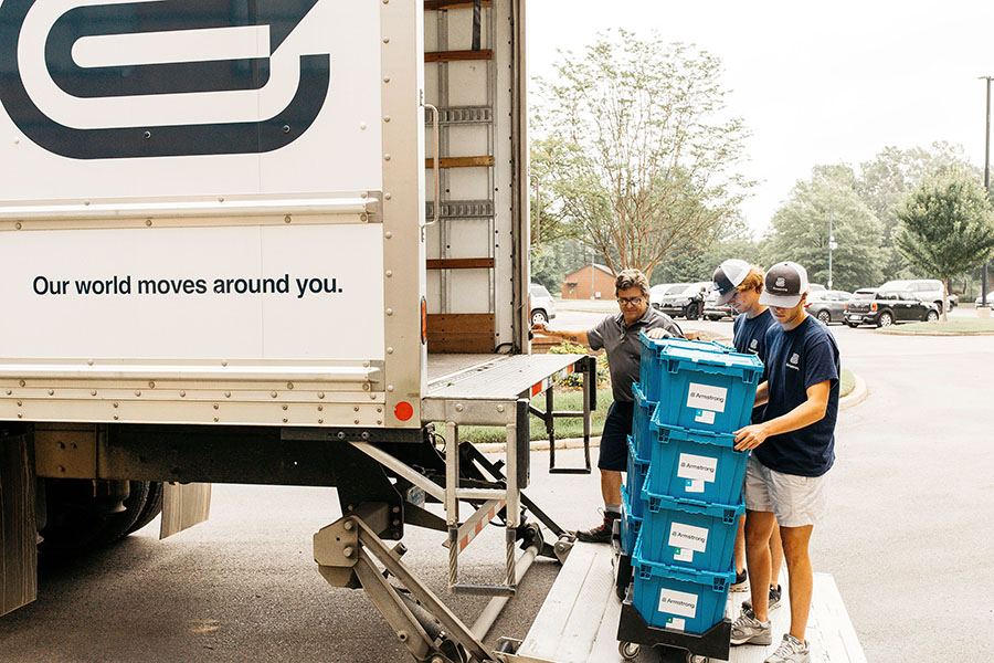 Moving boxes