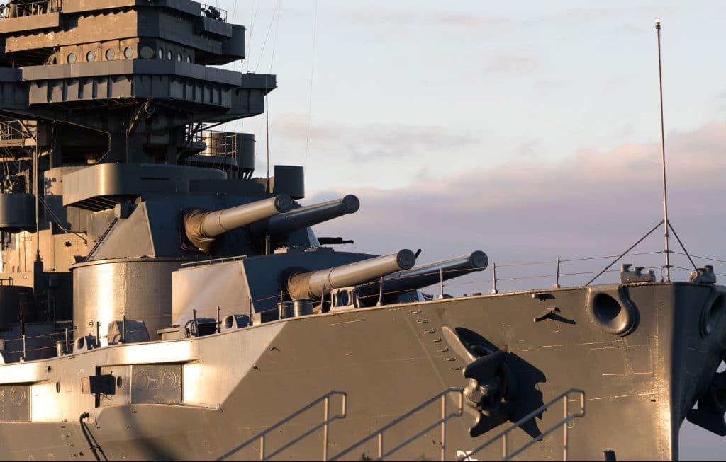 picture of a battleship